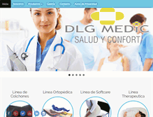 Tablet Screenshot of dlgmedic.com